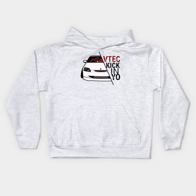 Civic VI Kids Hoodie by JDMzone